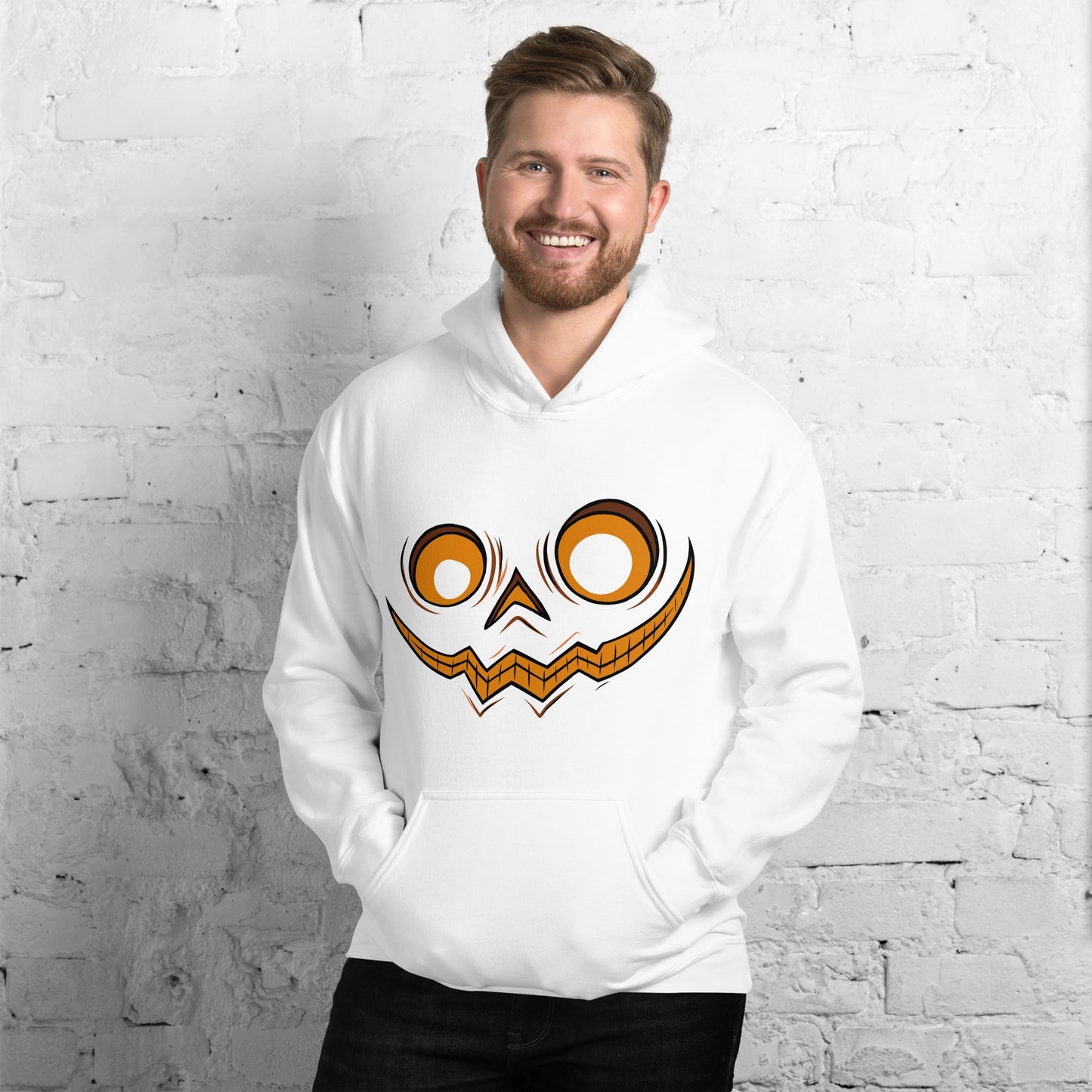Creepy Ville - Kürbis Gesicht – Premium Unisex Hoodie