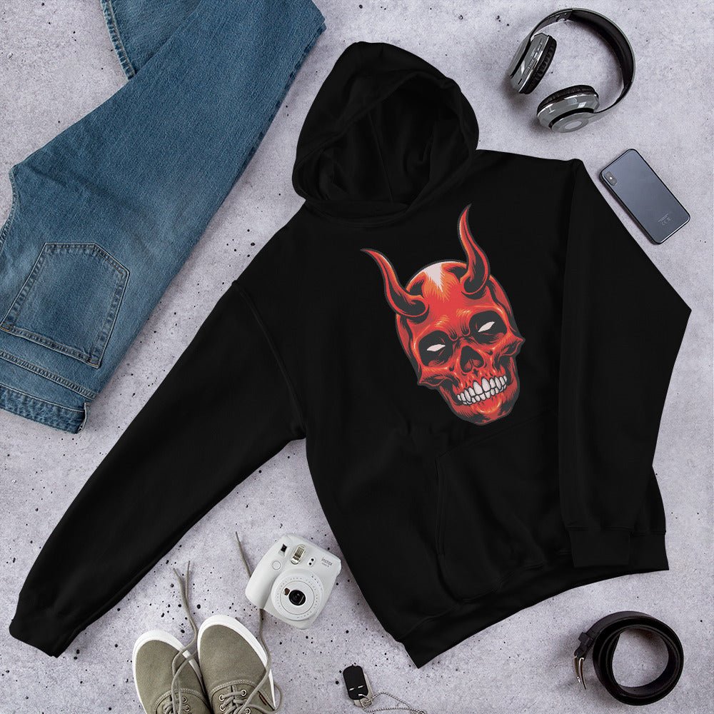 Creepy Ville - Red Devil Dämon – Premium Unisex Hoodie -