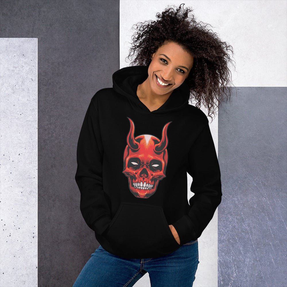 Creepy Ville - Red Devil Dämon – Premium Unisex Hoodie -