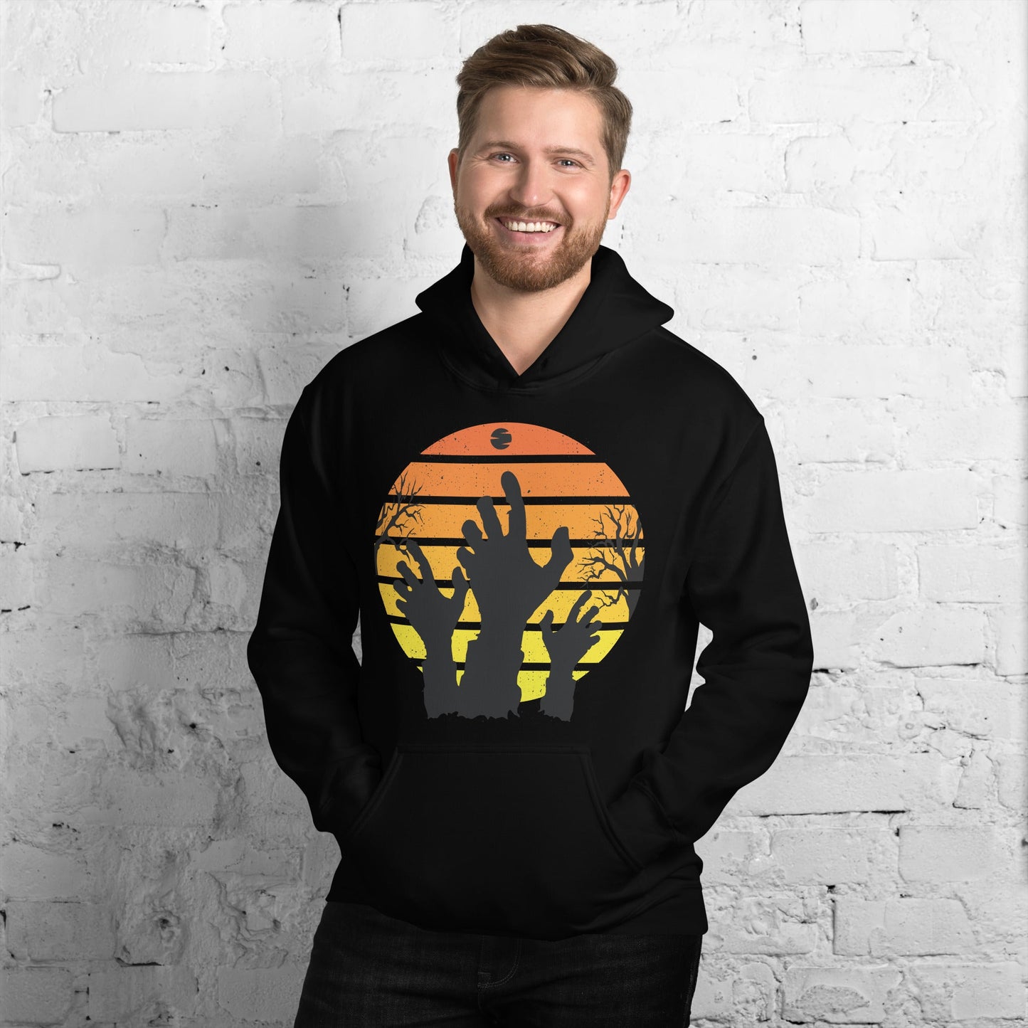 Creepy Ville - Retro Nightmare Silhouette – Premium Unisex