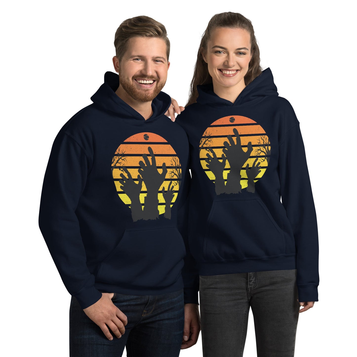 Creepy Ville - Retro Nightmare Silhouette – Premium Unisex