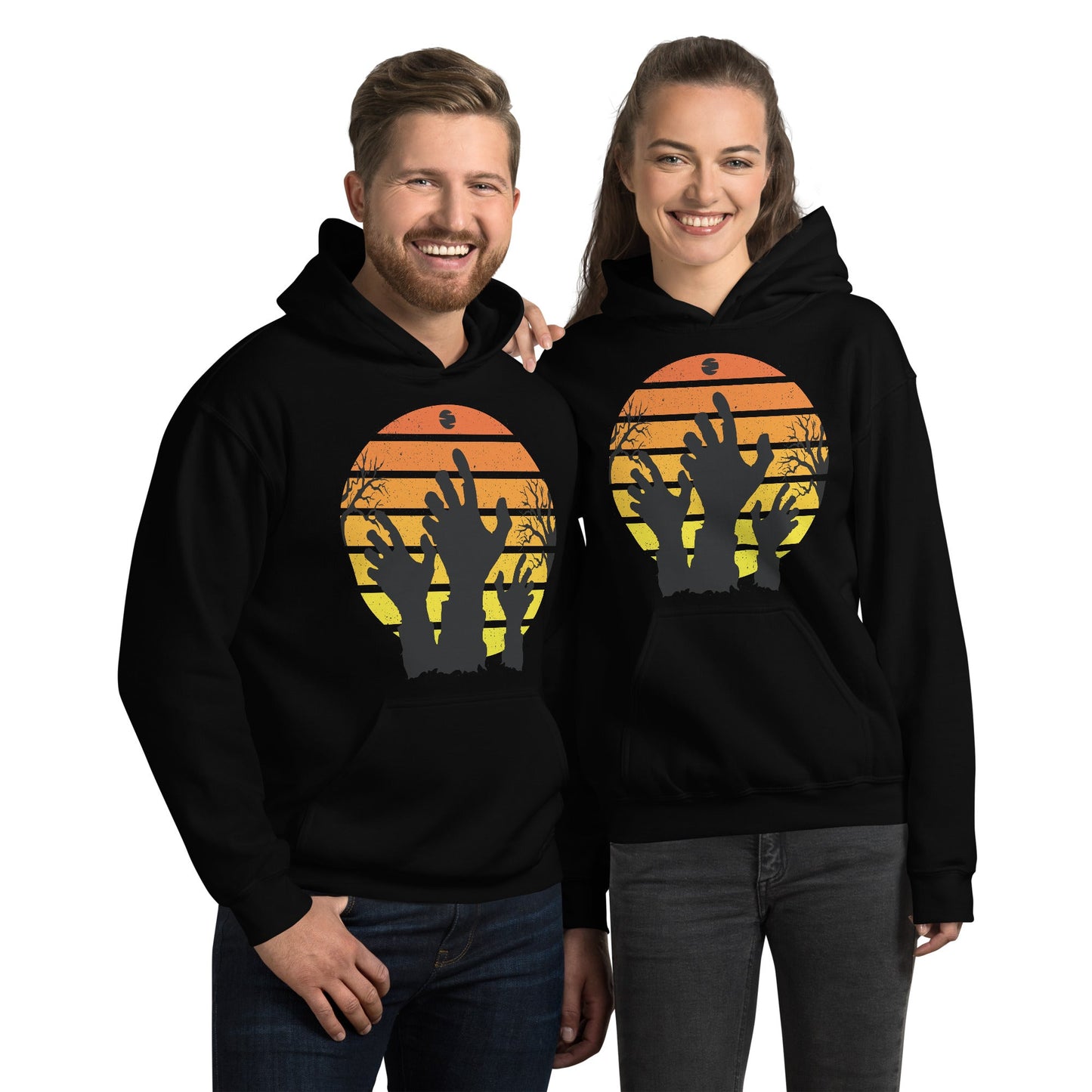 Creepy Ville - Retro Nightmare Silhouette – Premium Unisex