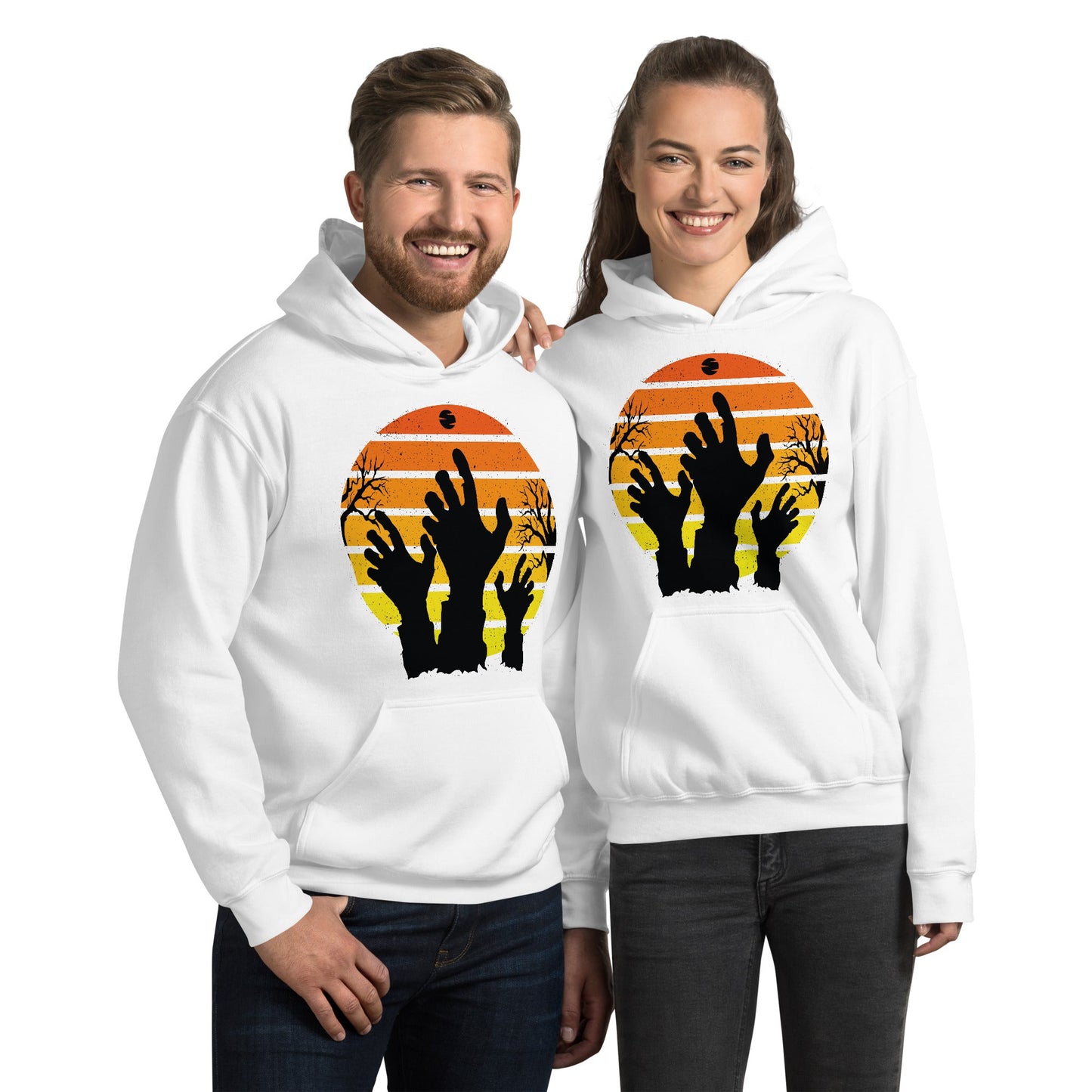 Creepy Ville - Retro Nightmare Silhouette – Premium Unisex