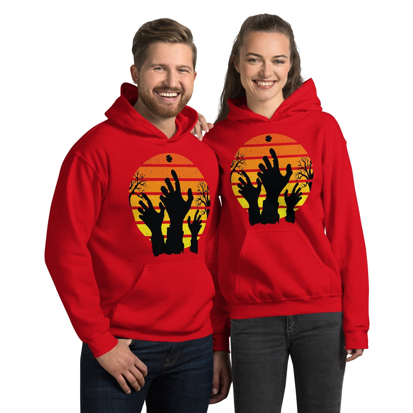 Creepy Ville - Retro Nightmare Silhouette – Premium Unisex