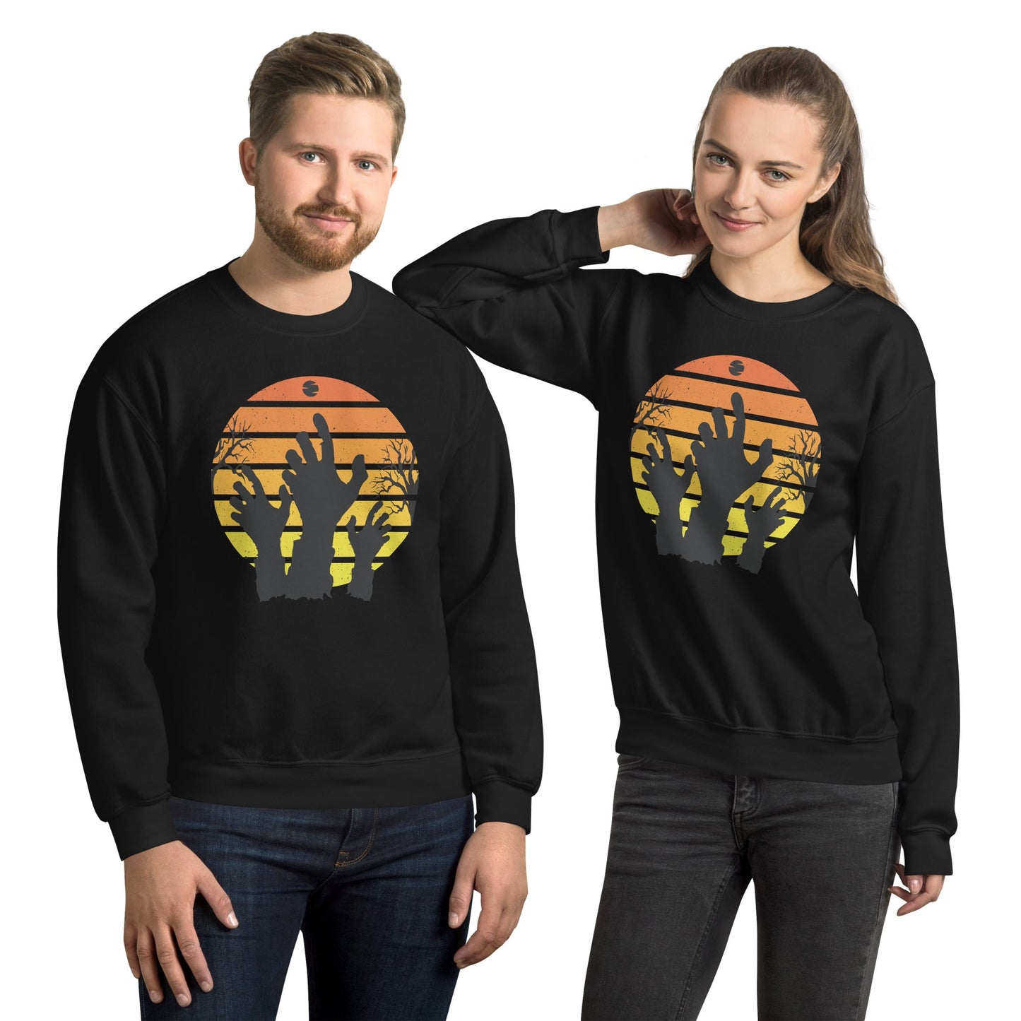 Creepy Ville - Retro Nightmare Silhouette – Premium Unisex