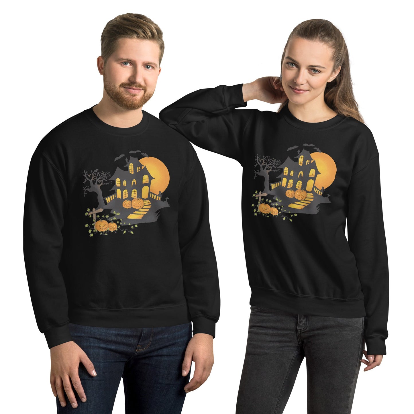 Creepy Ville - Scary Halloween House – Premium Unisex