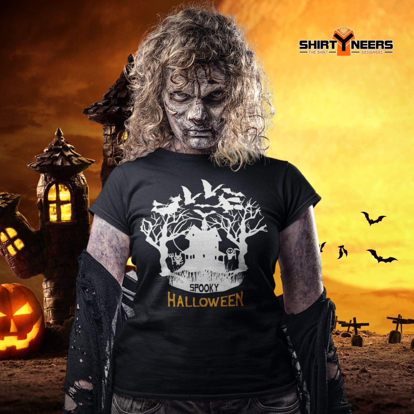 Creepy Ville - Spooky Halloween - essentielles Premium
