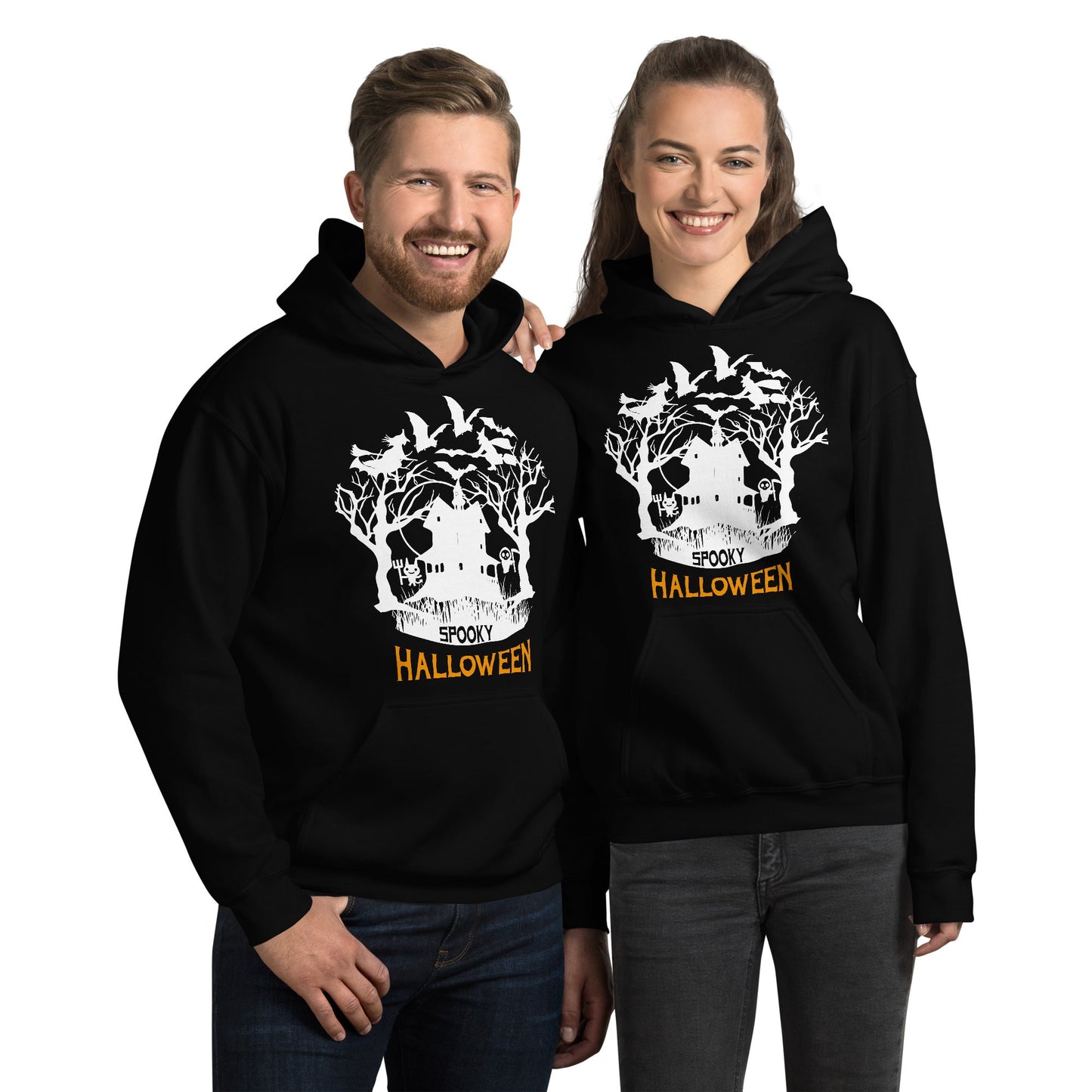 Creepy Ville - Spooky Halloween – Premium Unisex Hoodie