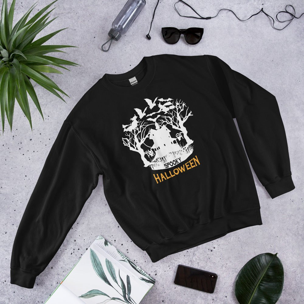 Creepy Ville - Spooky Halloween – Premium Unisex Sweatshirt