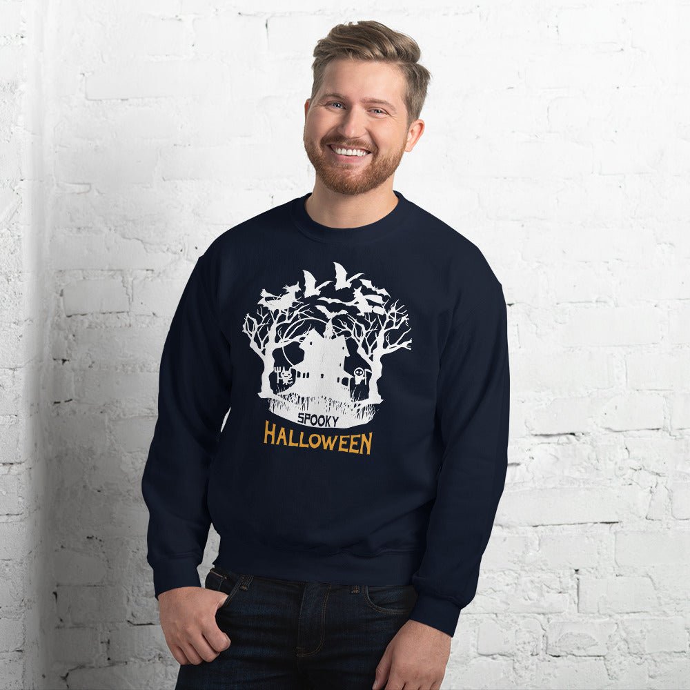 Creepy Ville - Spooky Halloween – Premium Unisex Sweatshirt