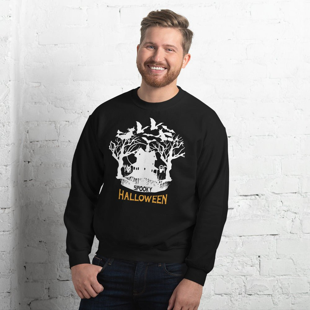 Creepy Ville - Spooky Halloween – Premium Unisex Sweatshirt