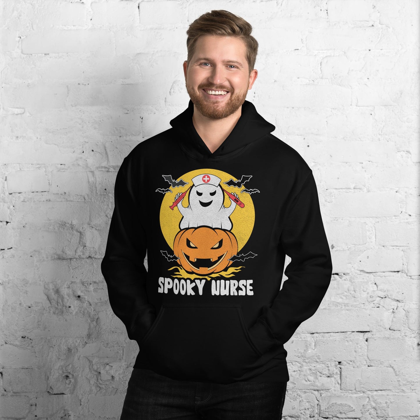 Creepy Ville - Spooky Nurse – Premium Unisex Hoodie