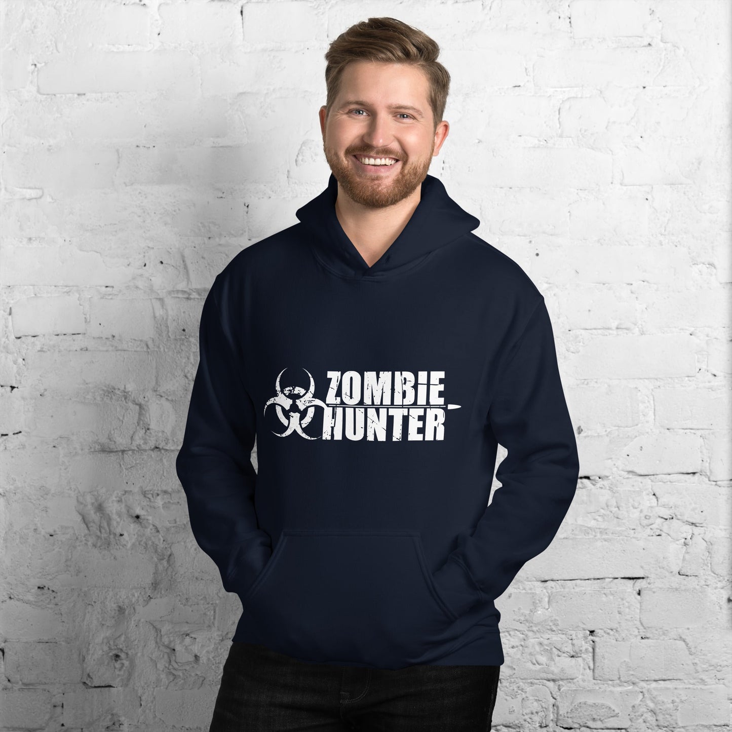 Creepy Ville - Zombie Hunter – Premium Unisex Hoodie