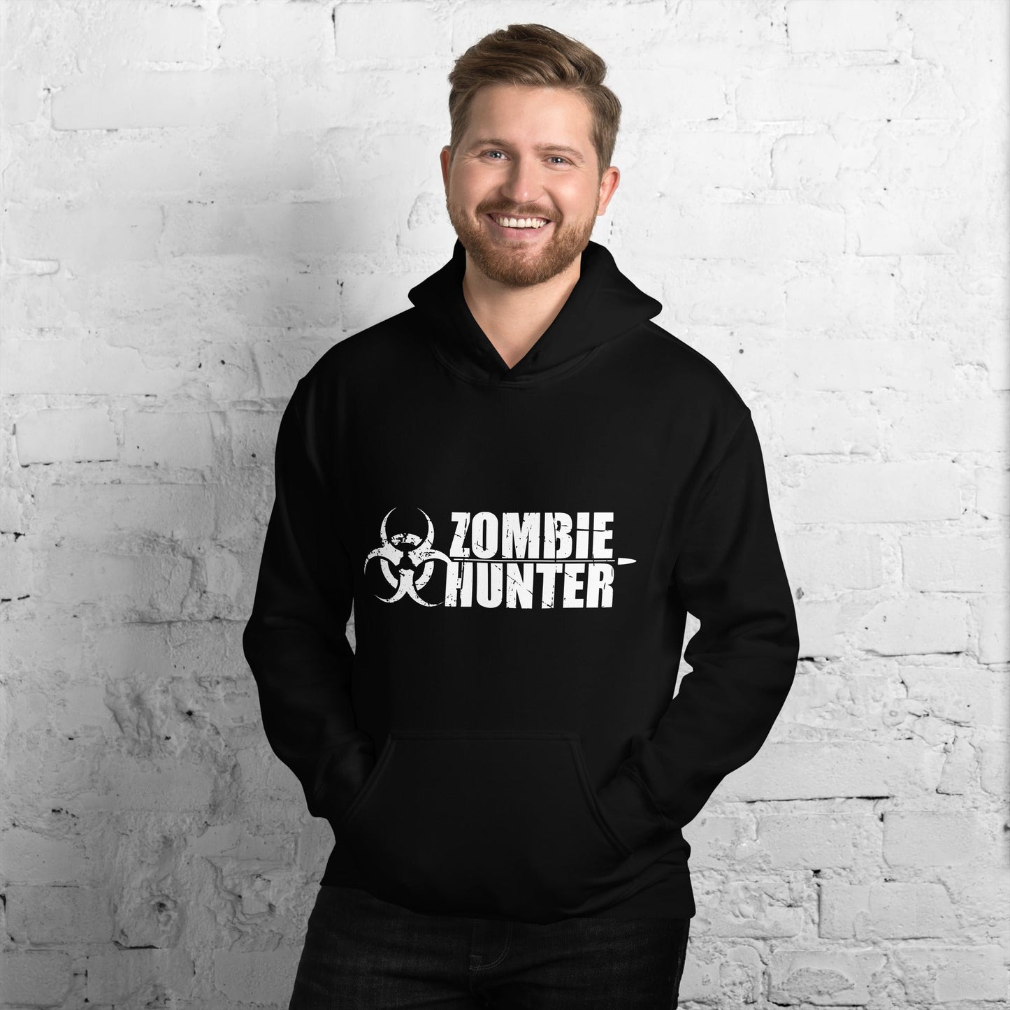 Creepy Ville - Zombie Hunter – Premium Unisex Hoodie