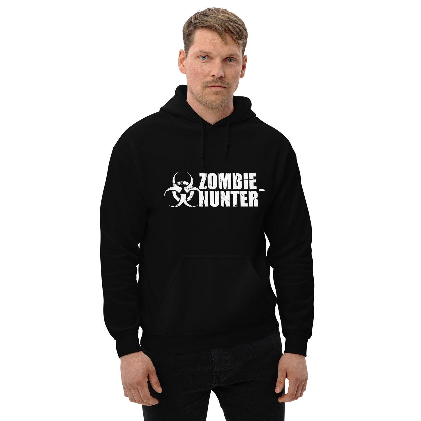 Creepy Ville - Zombie Hunter – Premium Unisex Hoodie