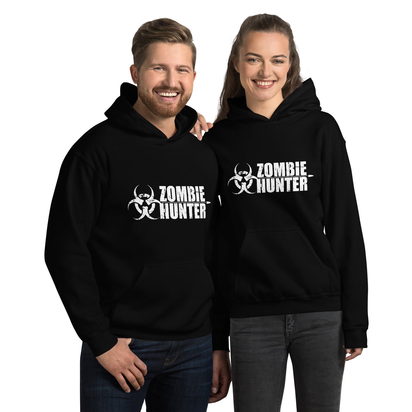 Creepy Ville - Zombie Hunter – Premium Unisex Hoodie