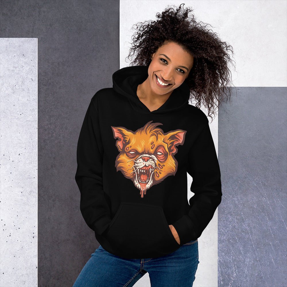 Creepy Ville - Zombie Katze – Premium Unisex Hoodie