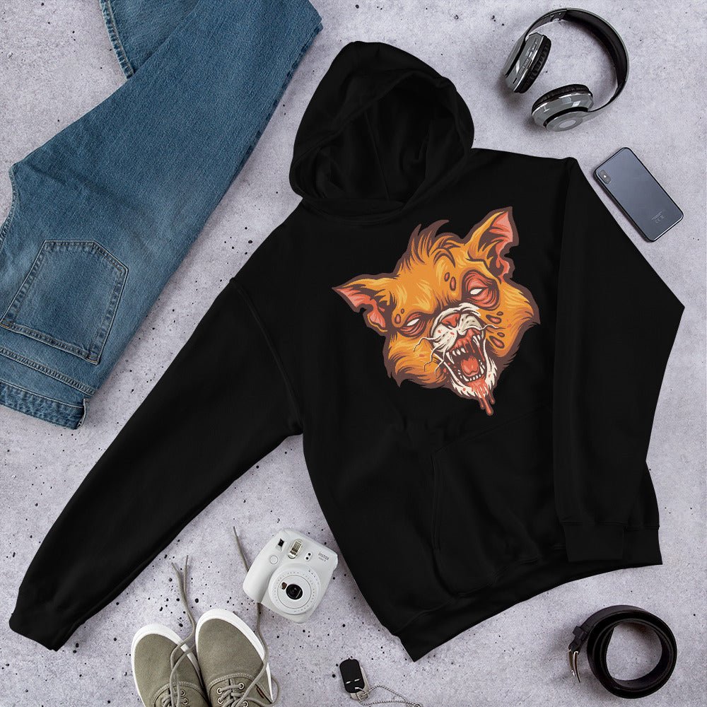 Creepy Ville - Zombie Katze – Premium Unisex Hoodie