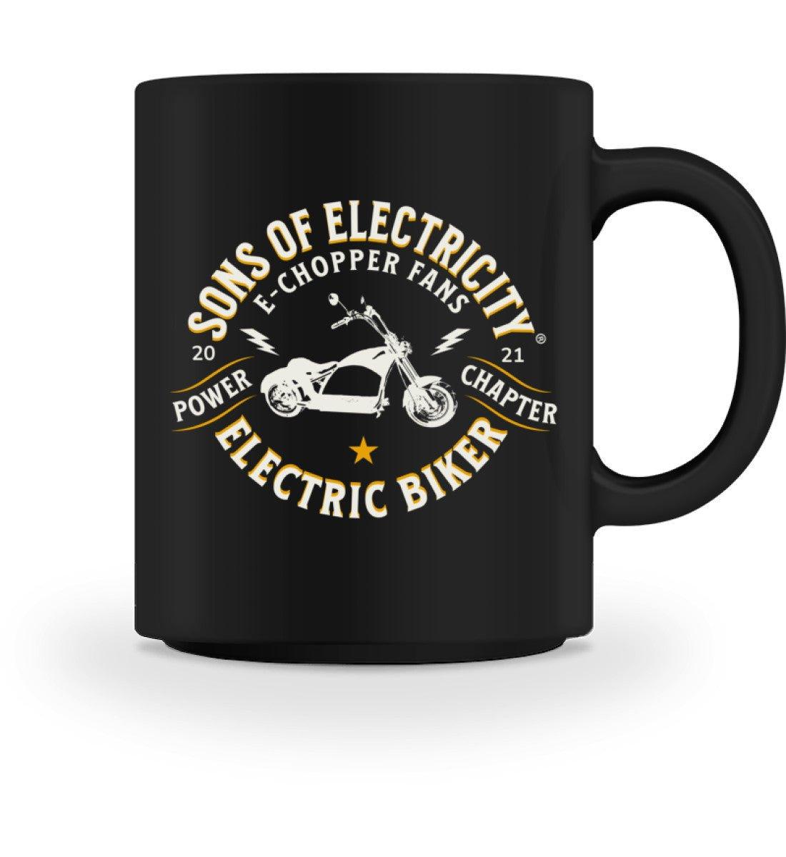 E-Chopper (1) Tasse: SONS OF ELECTRICITY Fans - Black / M -