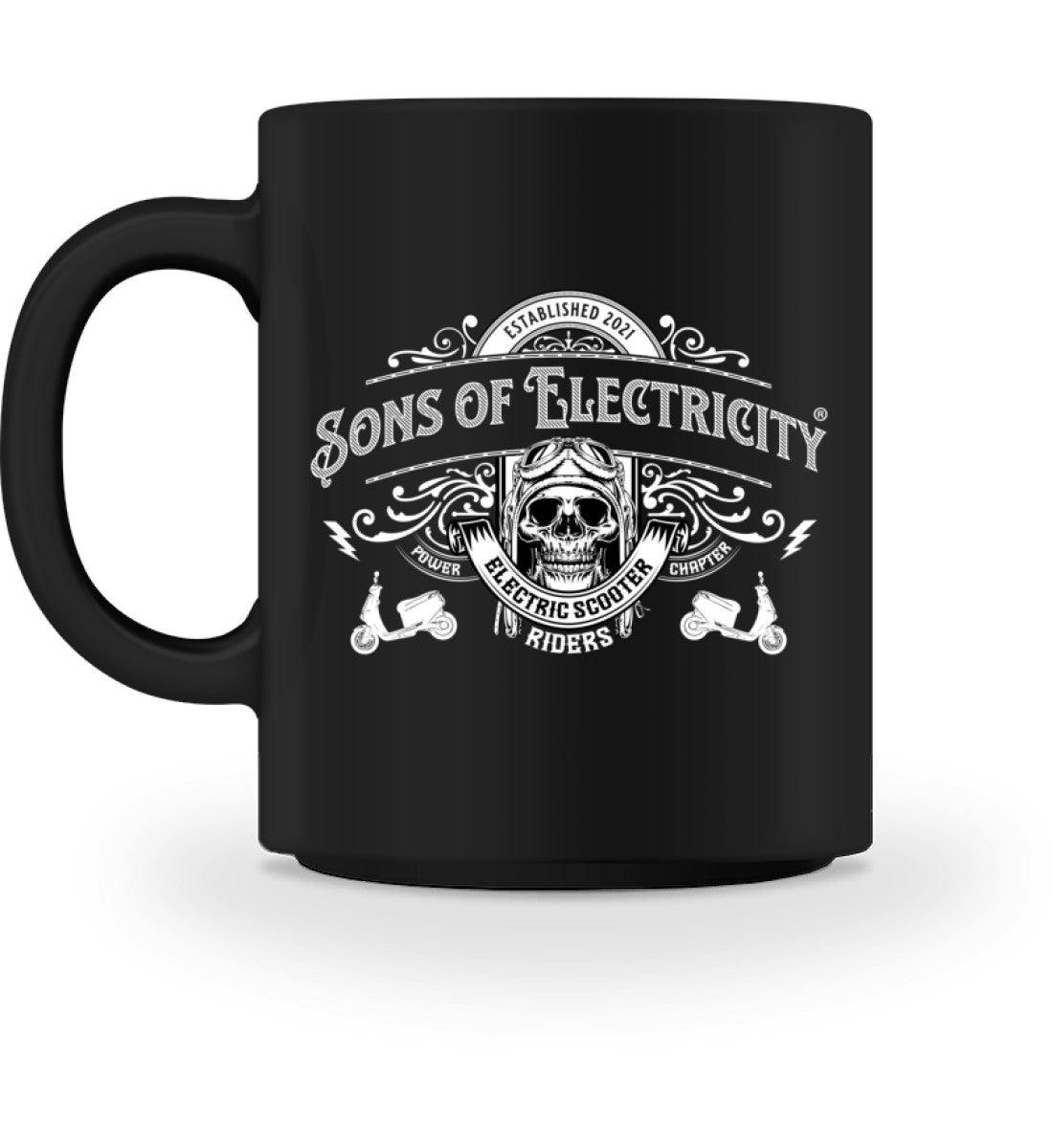 E-Motorroller Tasse: Electric Scooter Riders - Black / M -