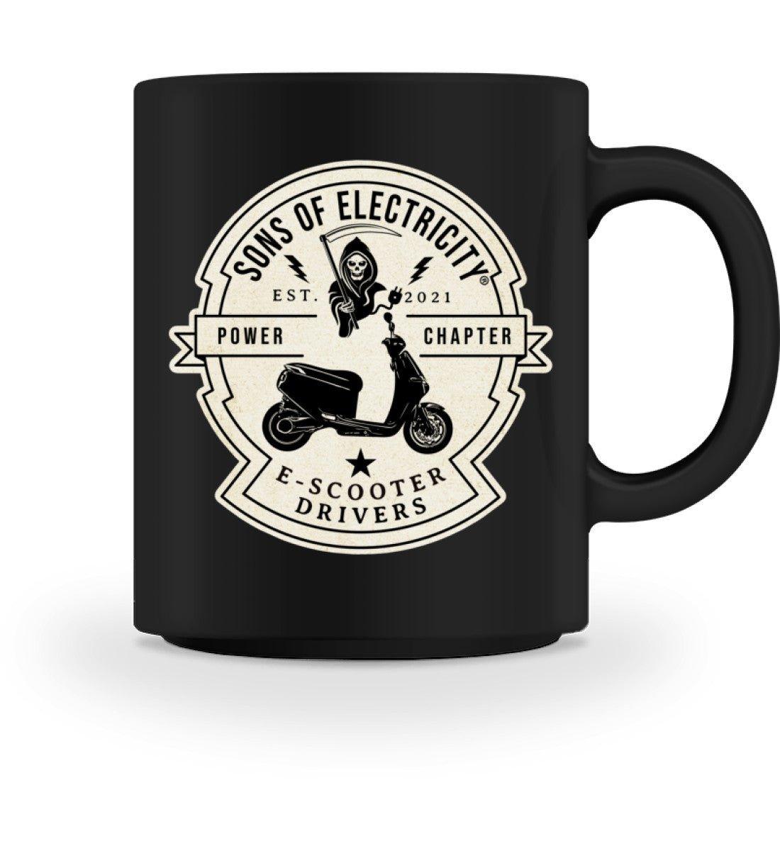 E-Motorroller Tasse: SONS OF ELECTRICITY- E-Scooter Drivers