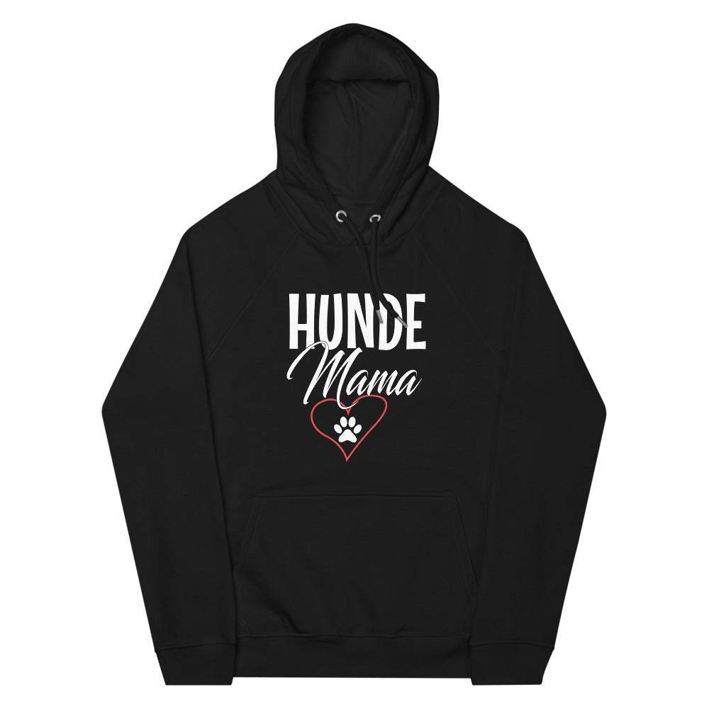 Hunde Mama - Damen Premium Bio Hoodie Kapuzenpullover