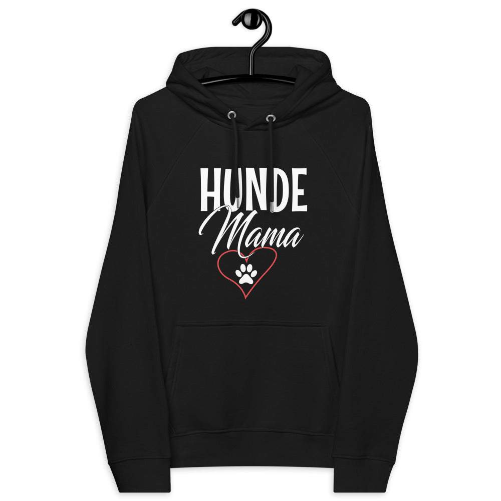 Hunde Mama - Damen Premium Bio Hoodie Kapuzenpullover