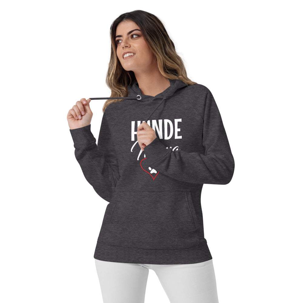 Hunde Mama - Damen Premium Bio Hoodie Kapuzenpullover
