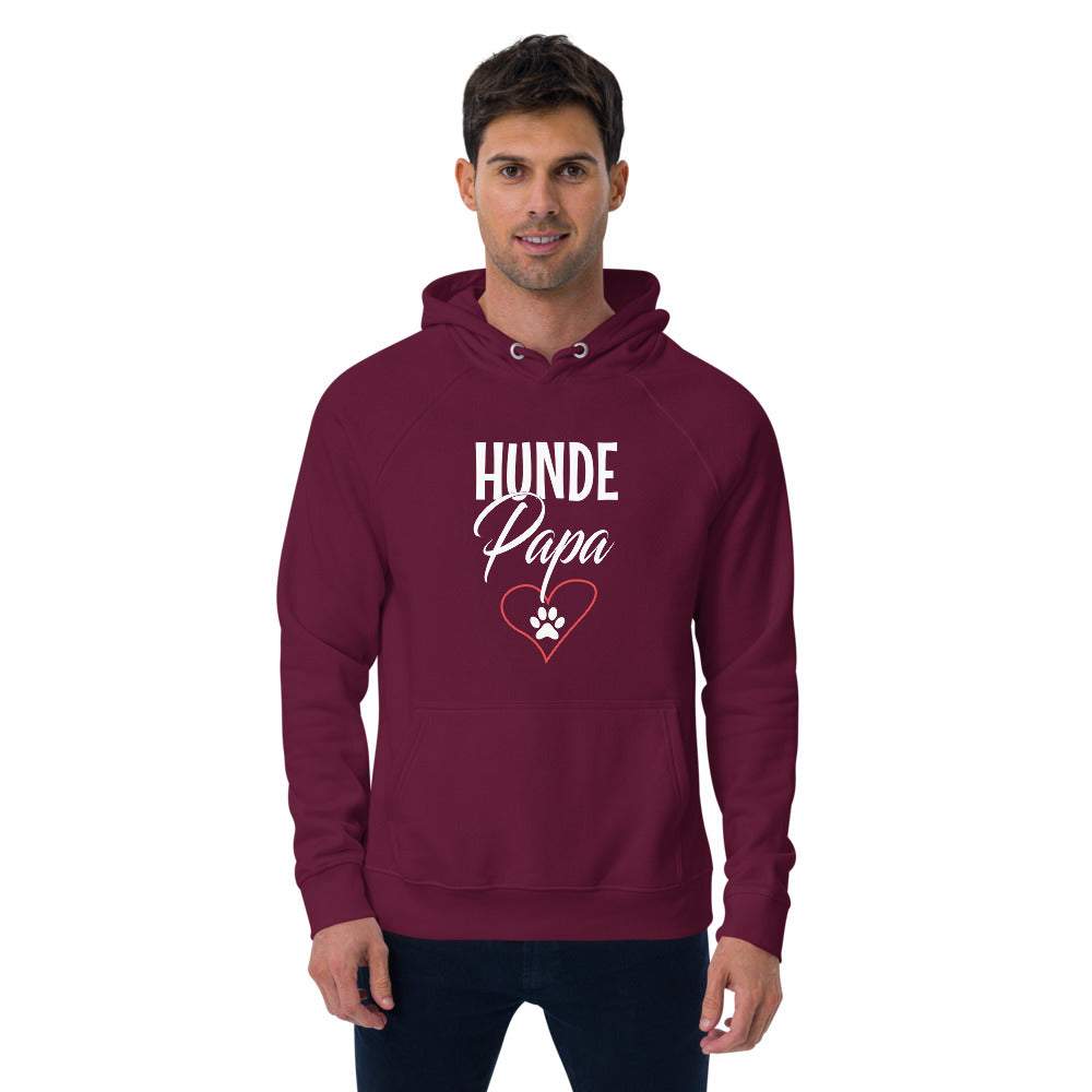 Hunde Papa - Herren Premium Bio Hoodie Kapuzenpullover