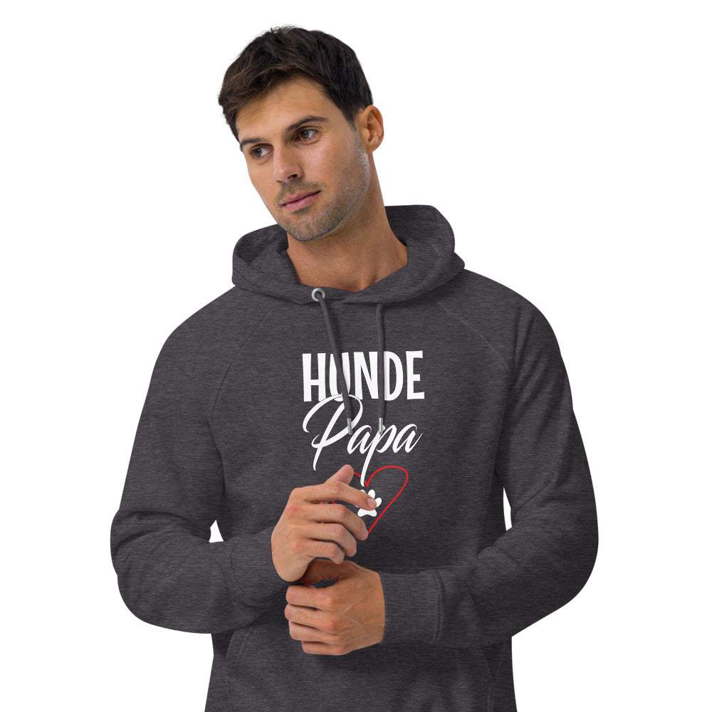 Hunde Papa - Herren Premium Bio Hoodie Kapuzenpullover