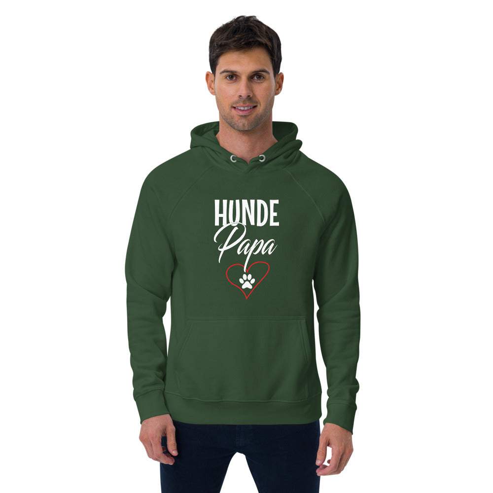 Hunde Papa - Herren Premium Bio Hoodie Kapuzenpullover