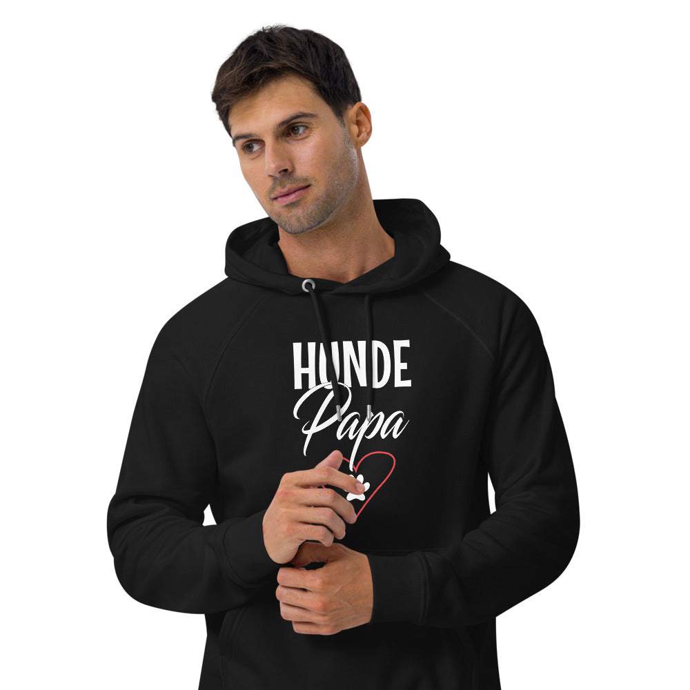 Hunde Papa - Herren Premium Bio Hoodie Kapuzenpullover