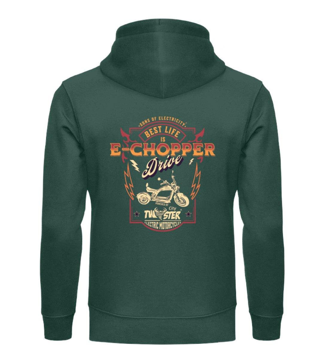 Organic Premium E-Chopper Hoodie: SONS OF ELECTRICITY- Best