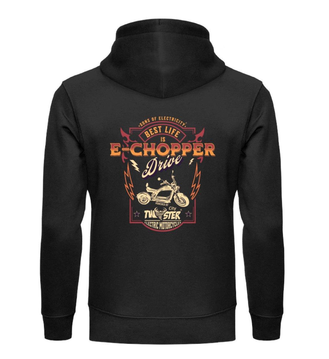 Organic Premium E-Chopper Hoodie: SONS OF ELECTRICITY- Best