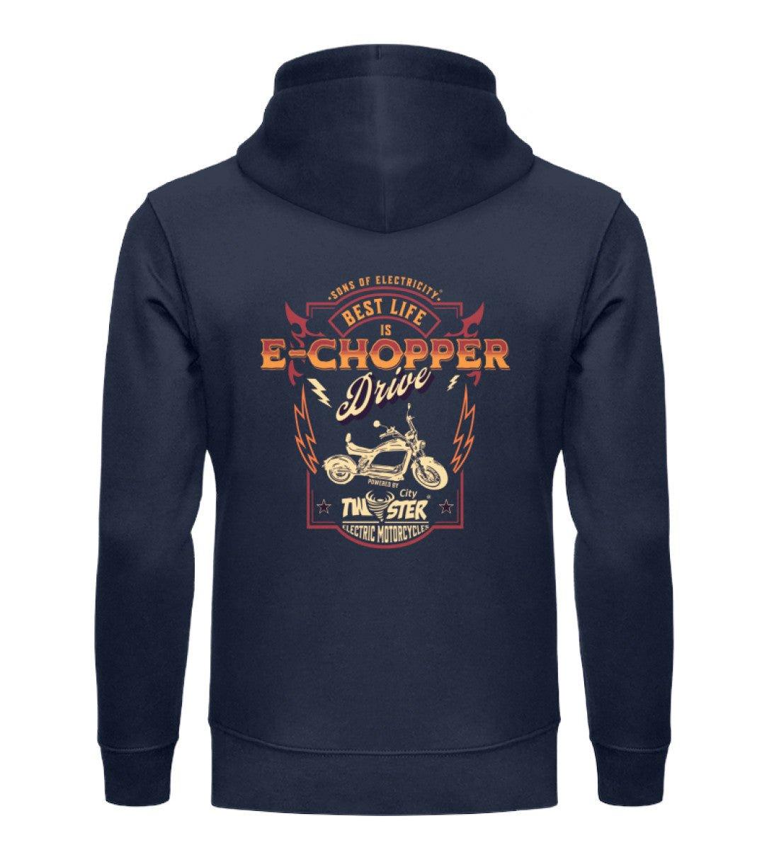 Organic Premium E-Chopper Hoodie: SONS OF ELECTRICITY- Best
