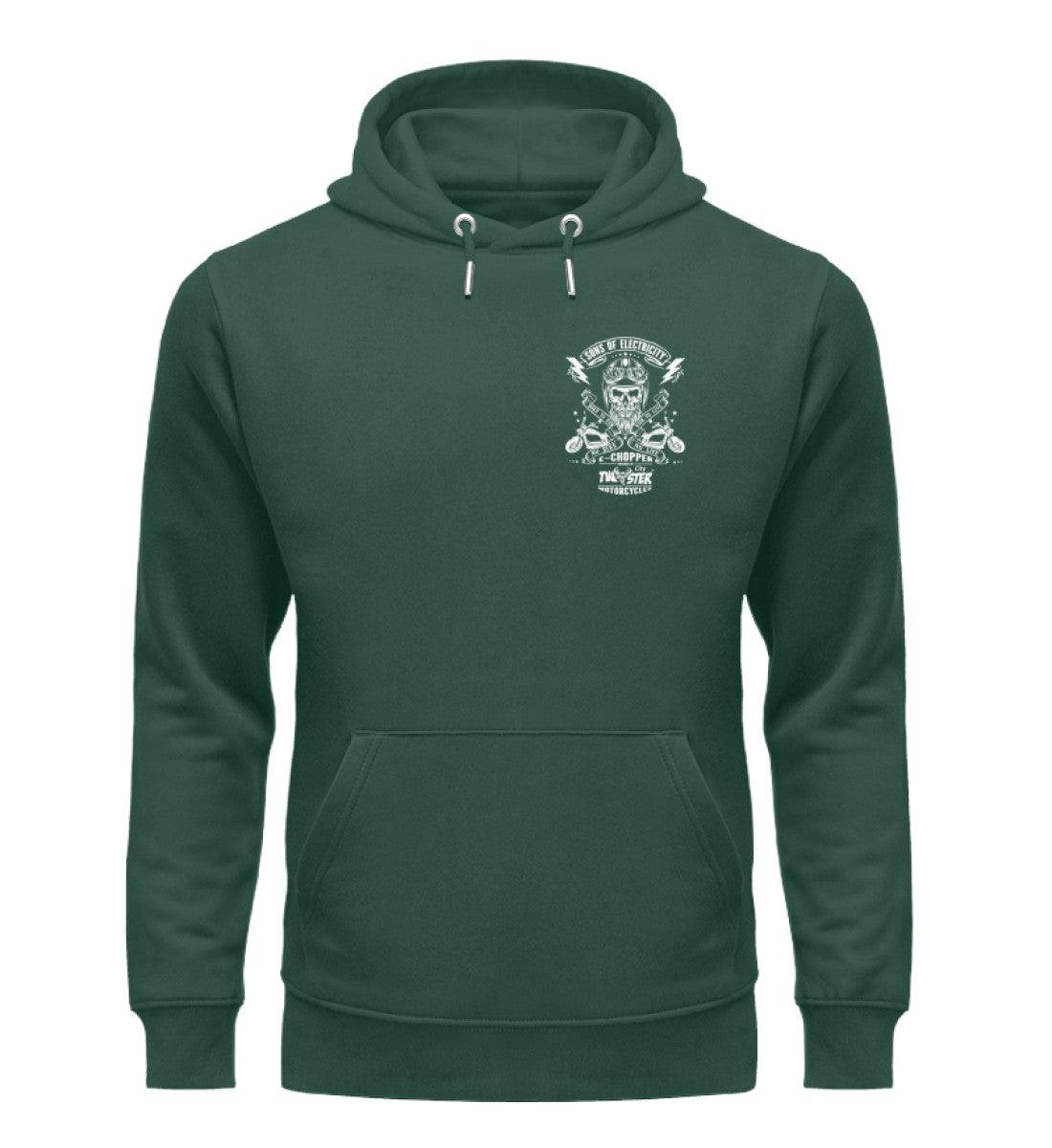 Organic Premium E-Chopper Hoodie: SONS OF ELECTRICITY - Born