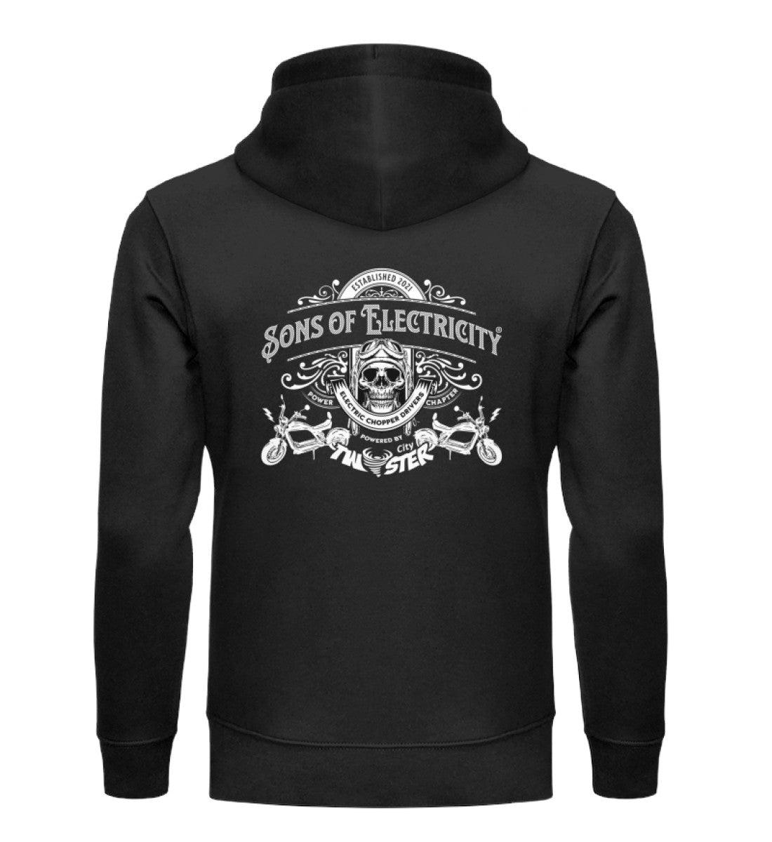 Organic Premium E-Chopper Hoodie: SONS OF ELECTRICITY –