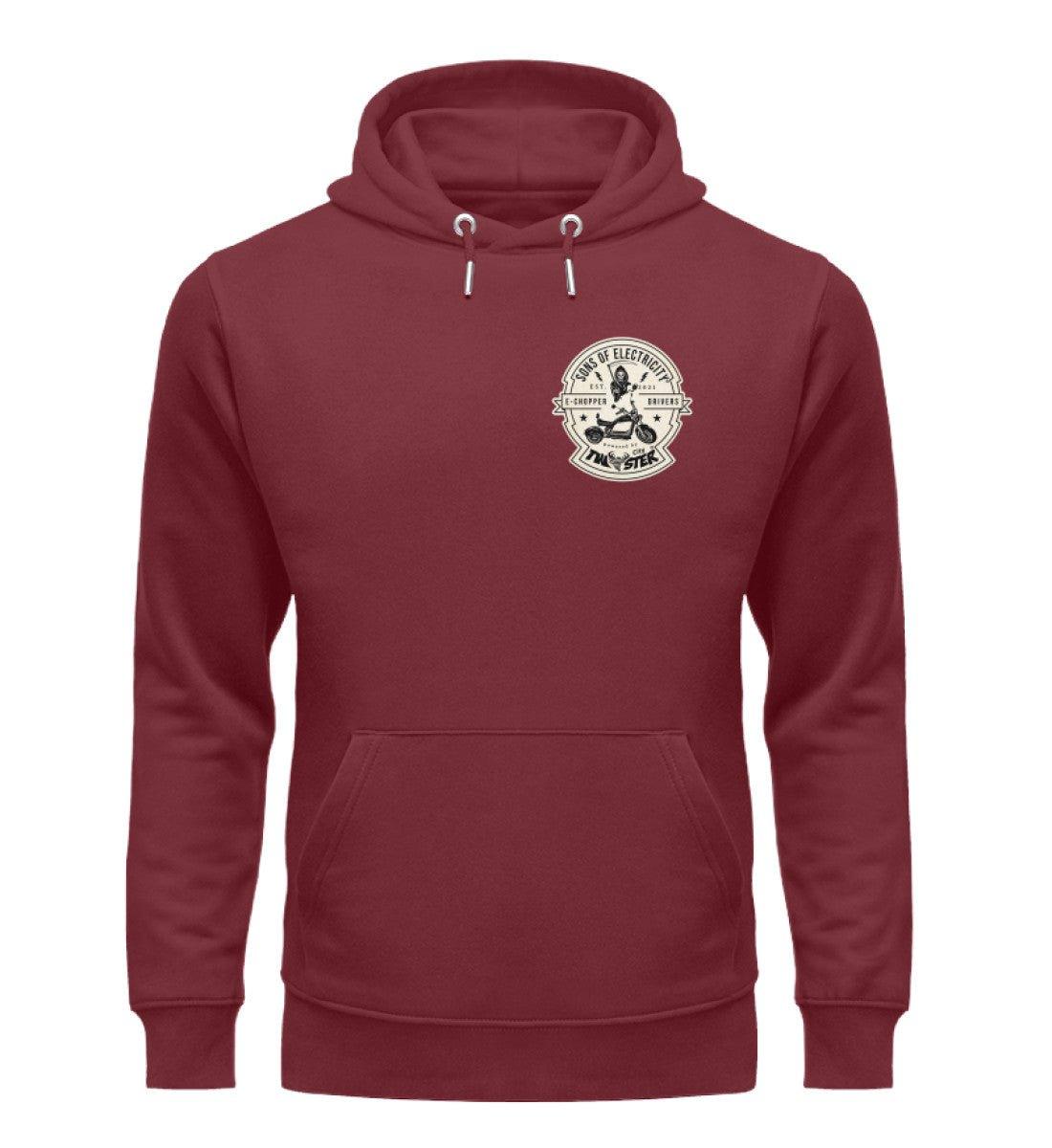 Organic Premium E-Chopper Hoodie: SONS OF ELECTRICITY –