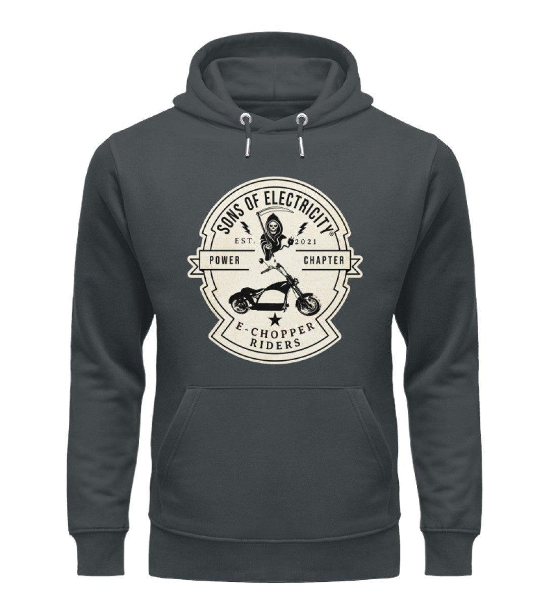Organic Premium E-Chopper (1) Hoodie: SONS OF ELECTRICITY -