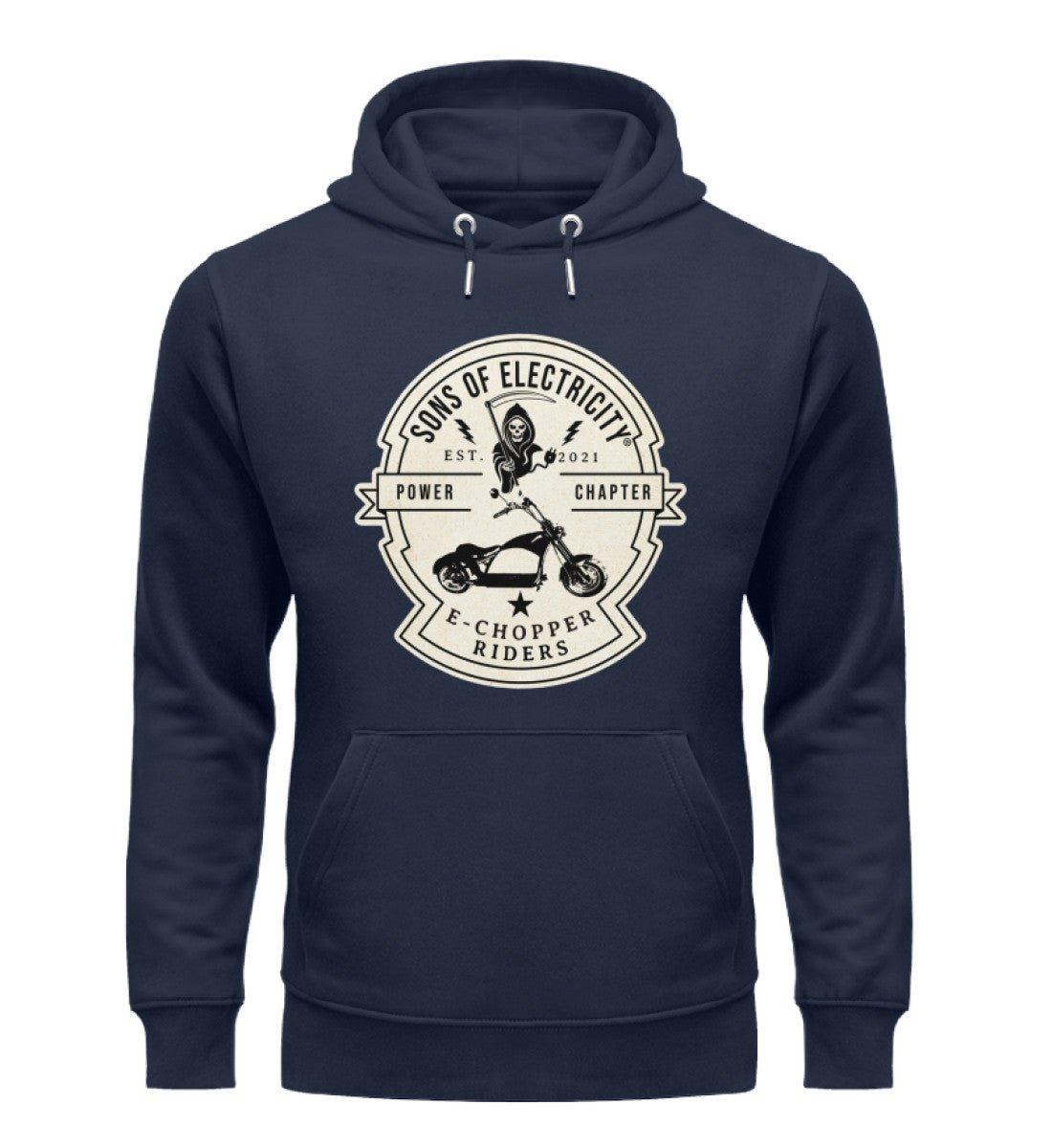Organic Premium E-Chopper (1) Hoodie: SONS OF ELECTRICITY -