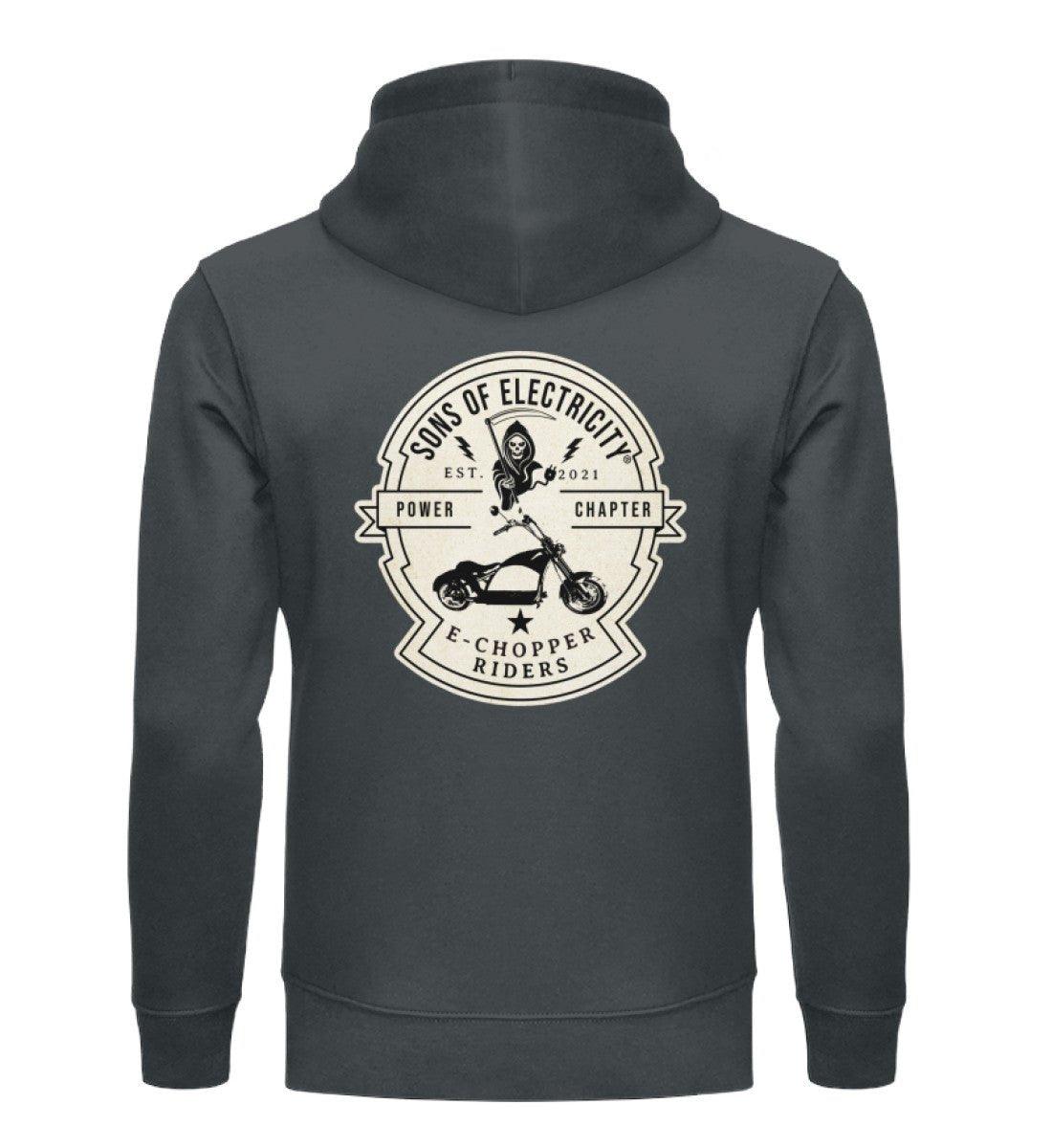 Organic Premium E-Chopper (1) Hoodie: SONS OF ELECTRICITY -