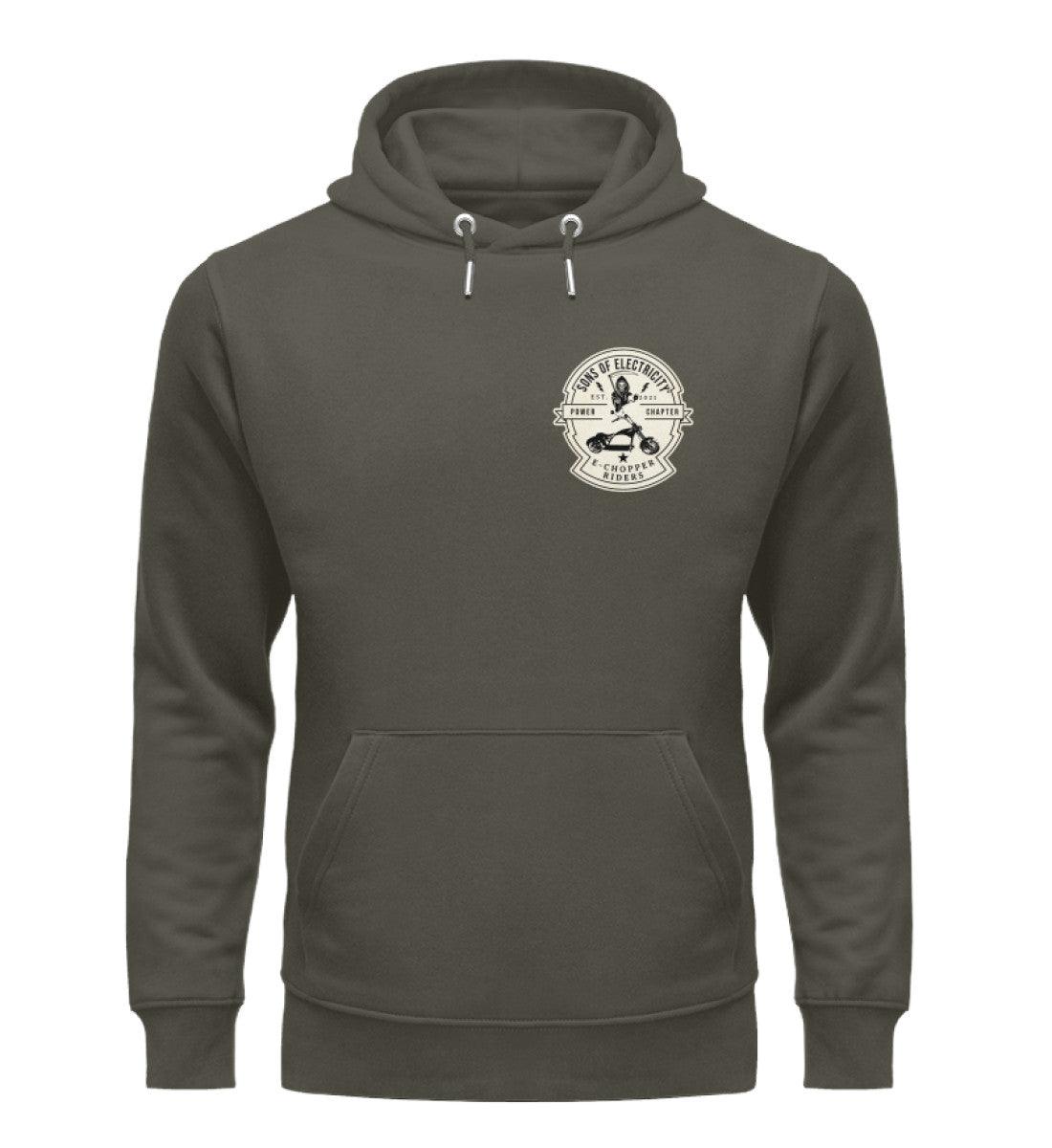 Organic Premium E-Chopper (1) Hoodie: SONS OF ELECTRICITY -