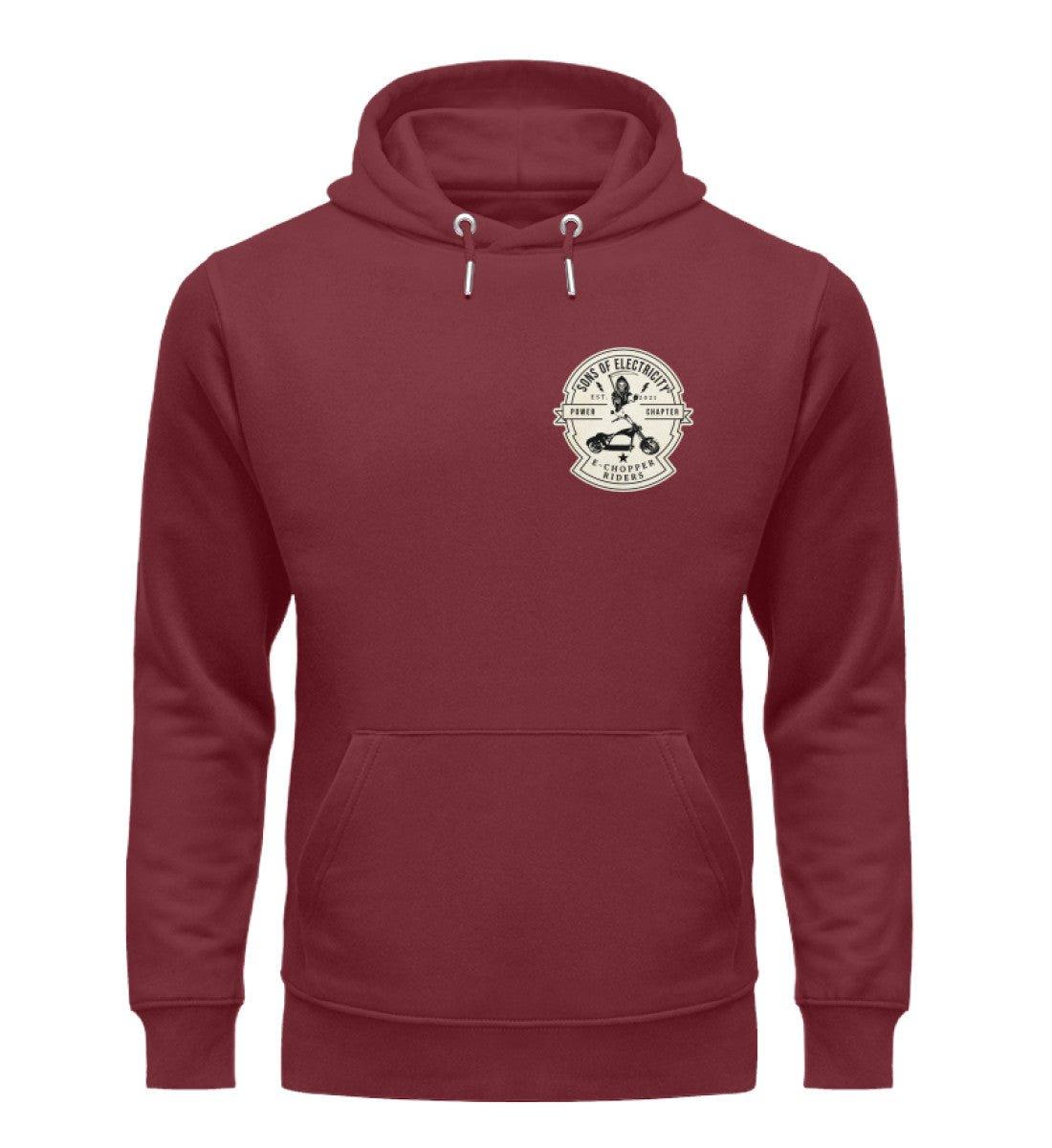 Organic Premium E-Chopper (1) Hoodie: SONS OF ELECTRICITY -