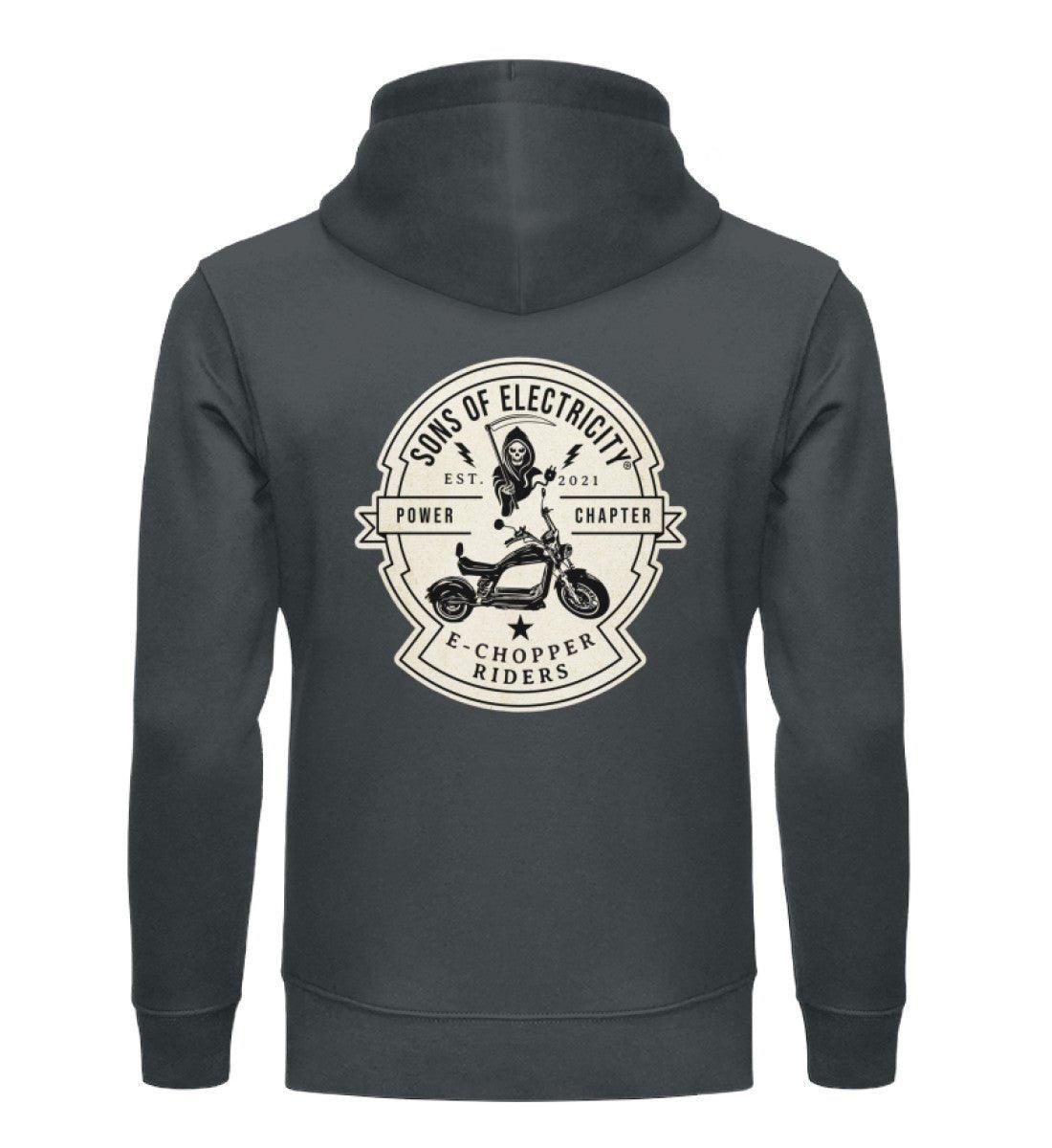 Organic Premium E-Chopper (2) Hoodie: SONS OF ELECTRICITY -