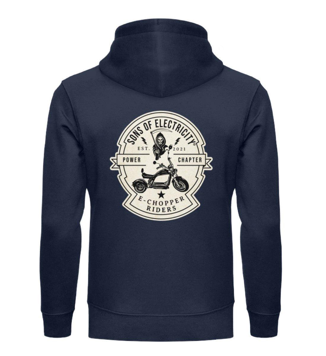 Organic Premium E-Chopper (2) Hoodie: SONS OF ELECTRICITY -
