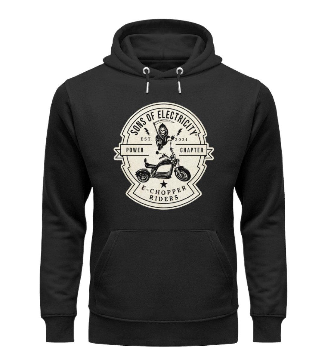 Organic Premium E-Chopper (2) Hoodie: SONS OF ELECTRICITY -