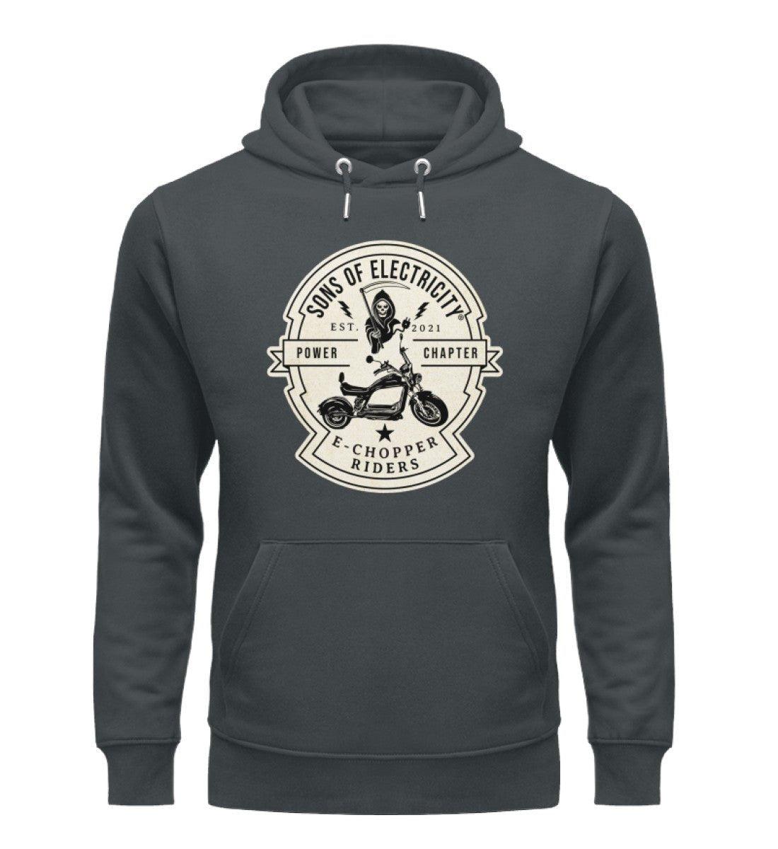 Organic Premium E-Chopper (2) Hoodie: SONS OF ELECTRICITY -
