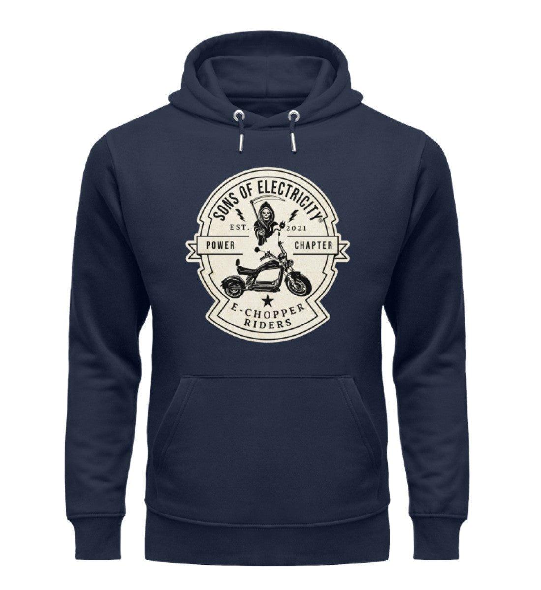 Organic Premium E-Chopper (2) Hoodie: SONS OF ELECTRICITY -