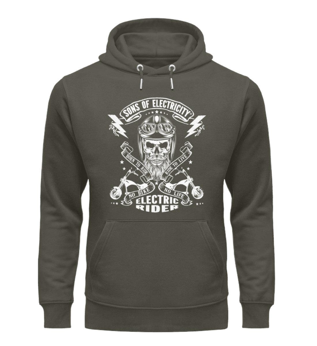Organic Premium E-Chopper (1) Hoodie: SONS OF ELECTRICITY