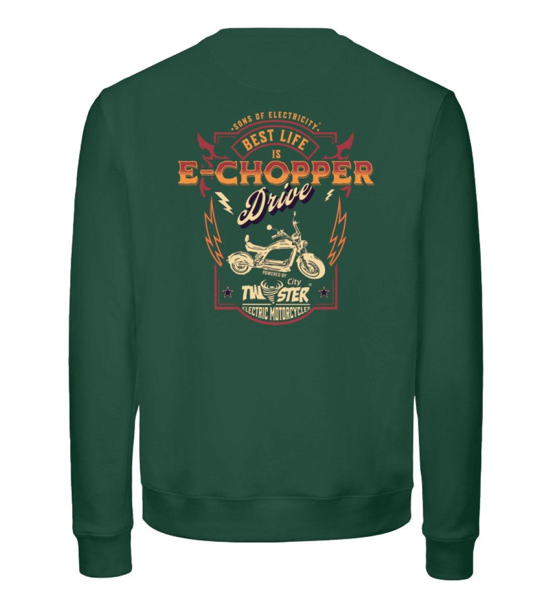 Organic Premium E-Chopper Sweatshirt: SONS OF ELECTRICITY-